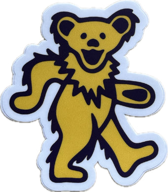 Yellow GD Bears Vinyl Stickers