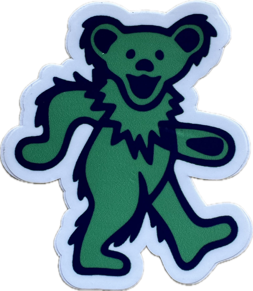 Green GD Bears Vinyl Sticker